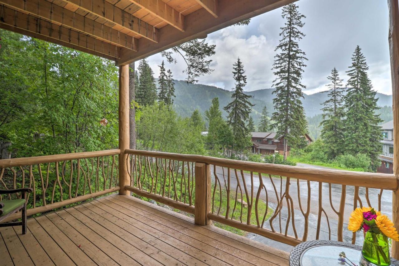 Rustic Home On Whitefish Mountain, Near Ski Run! Dış mekan fotoğraf